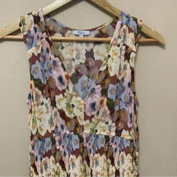 Rails Izzy Painted Floral Dress Size Small - Picture 5 of 14
